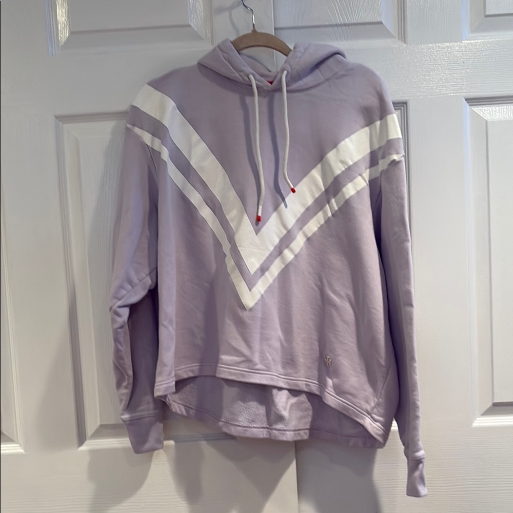 Tory Sport Lilac Chevron Hoodie